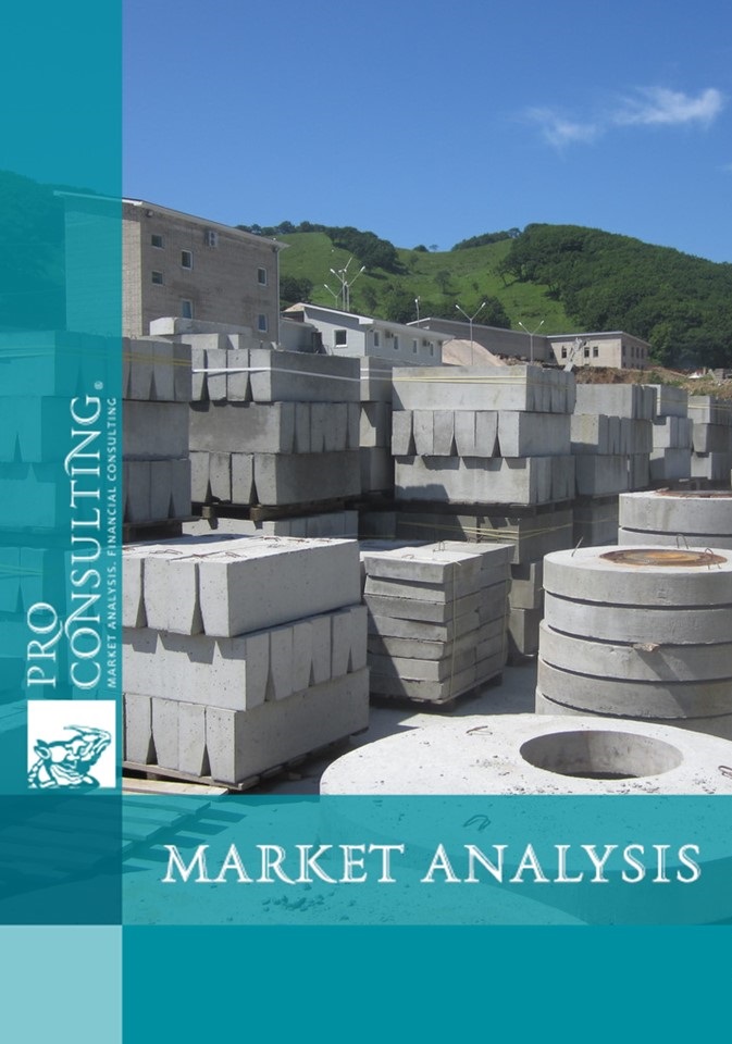 Market research of reinforced concrete products of Ukraine. 2008